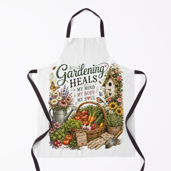 Item preview, Gardening Heals - My Mind - My Body - My Soul designed and sold by Her2Harmony.