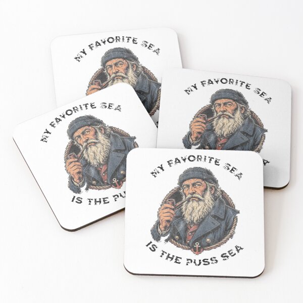 Item preview, My Favorite Sea is The Puss-Sea designed and sold by TheEndDesign.