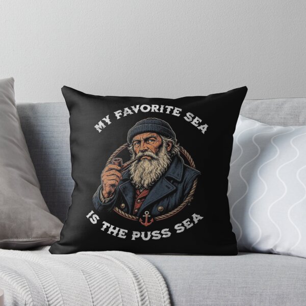 Item preview, My Favorite Sea is The Puss-Sea designed and sold by TheEndDesign.