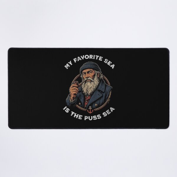 Item preview, My Favorite Sea is The Puss-Sea designed and sold by TheEndDesign.