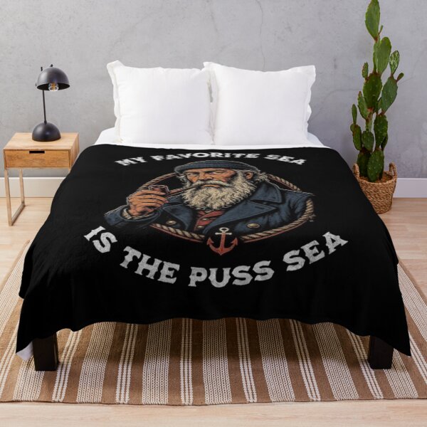 Item preview, My Favorite Sea is The Puss-Sea designed and sold by TheEndDesign.
