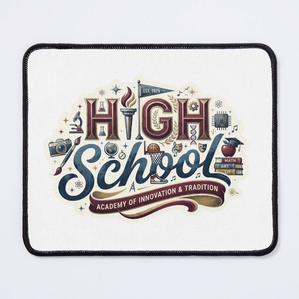 Item preview, High School – Academy of Innovation & Tradition Collegiate Design designed and sold by Burnt Cloth Tees.