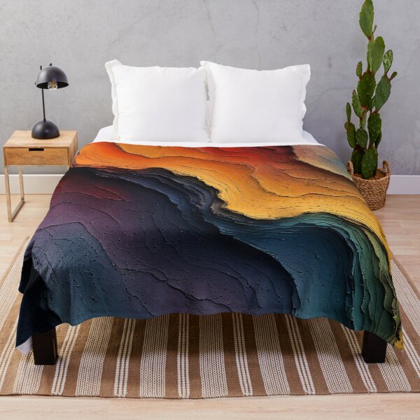 Item preview, Abstract streams of color merge on a dark background. designed and sold by Mianku | Für das Leben.