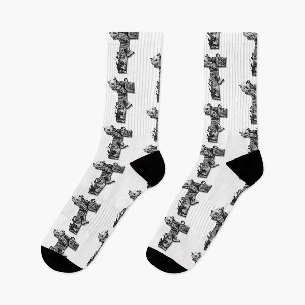 Item preview, Letter T Botanical Monogram black and white liquid marble designed and sold by iRenza.