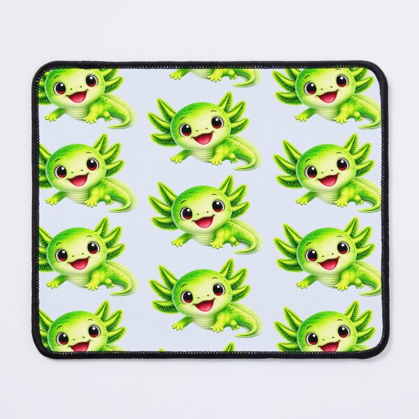 Item preview, Cute Green Axolotl designed and sold by BackgroundND.