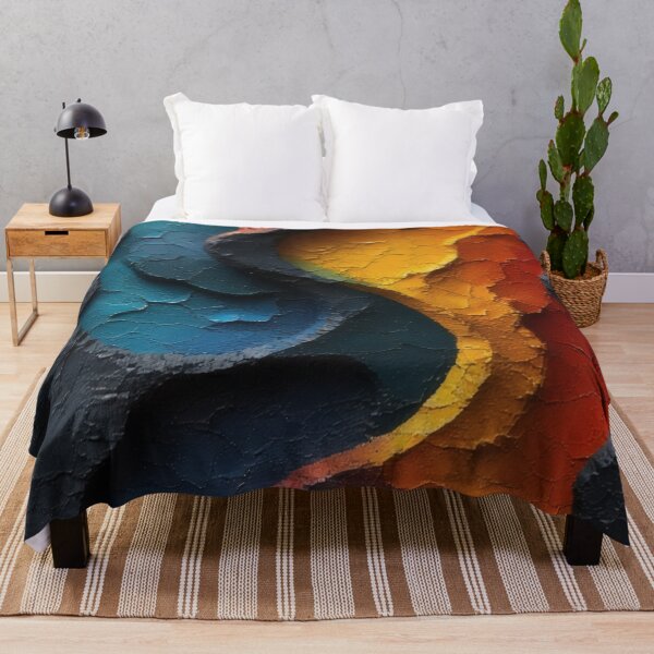 Item preview, Colorful organic shapes in a dark texture designed and sold by Mianku | Für das Leben.