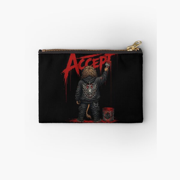 Item preview, Accept Heavy Metal Lion Mascot Graffiti designed and sold by ZHISUART.