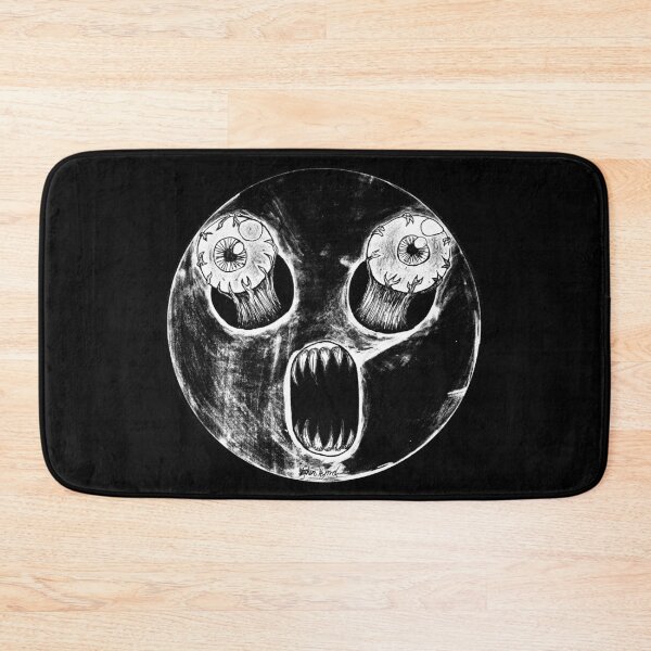 Item preview, Nightmare Surprised Scar-E-Moji - Dark Ink Horror Edition designed and sold by Grimmlar.