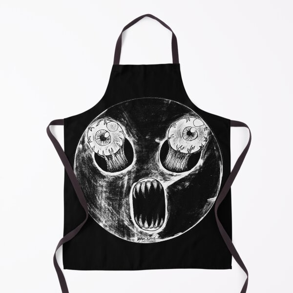 Item preview, Nightmare Surprised Scar-E-Moji - Dark Ink Horror Edition designed and sold by Grimmlar.