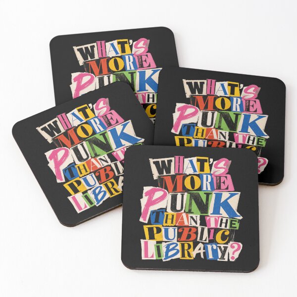 Item preview, What's More Punk Than The Public Library designed and sold by Studio Bankai.