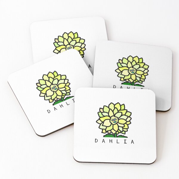Item preview, Cute DAHLIA designed and sold by kanaehonkawa.
