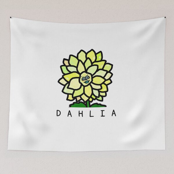 Item preview, Cute DAHLIA designed and sold by kanaehonkawa.