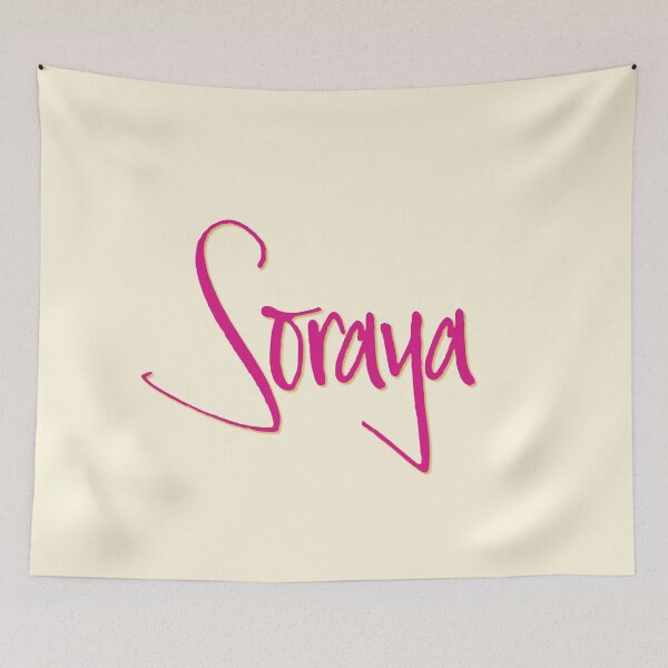 Item preview, SORAYA personalized type design designed and sold by CharlottePlaceArt.