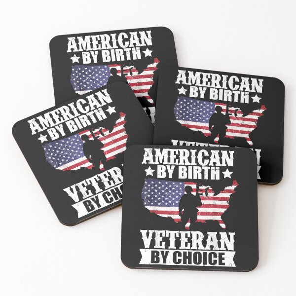 Item preview, American by Birth Veteran by Choice US Flag Veterans Day designed and sold by MatildaEllery.