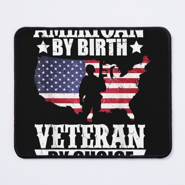 Item preview, American by Birth Veteran by Choice US Flag Veterans Day designed and sold by MatildaEllery.