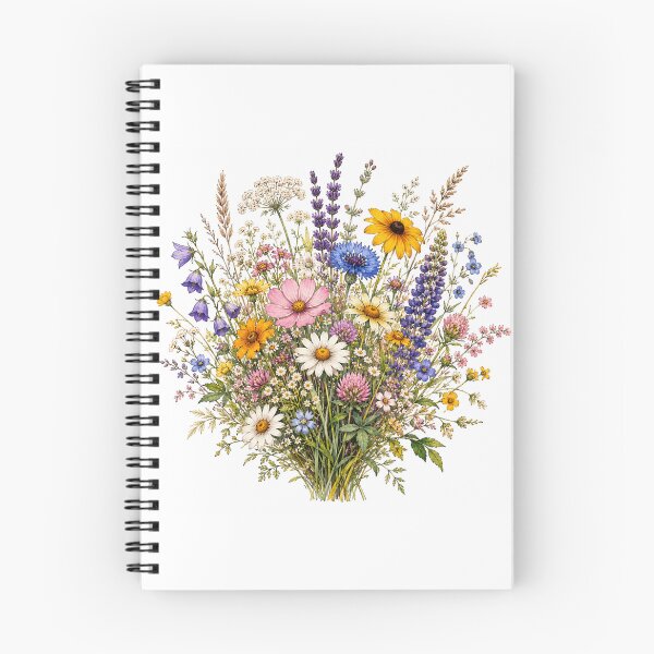 Item preview, Colorful Wildflower Bouquet designed and sold by ThilankaDesign.