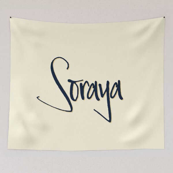 Item preview, SORAYA personalized type design designed and sold by CharlottePlaceArt.