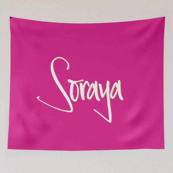 Item preview, SORAYA personalized type design designed and sold by CharlottePlaceArt.
