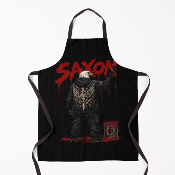 Item preview, Saxon Heavy Metal Eagle Graffiti Streetwear designed and sold by ZHISUART.
