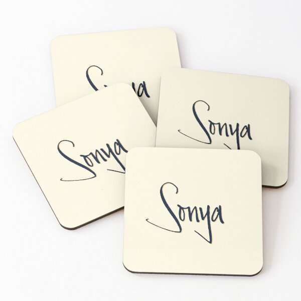 Item preview, SONYA personalized type design designed and sold by CharlottePlaceArt.