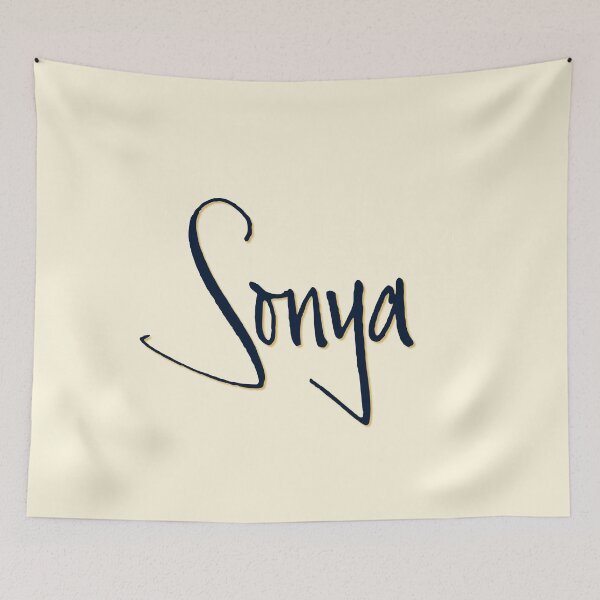 Item preview, SONYA personalized type design designed and sold by CharlottePlaceArt.