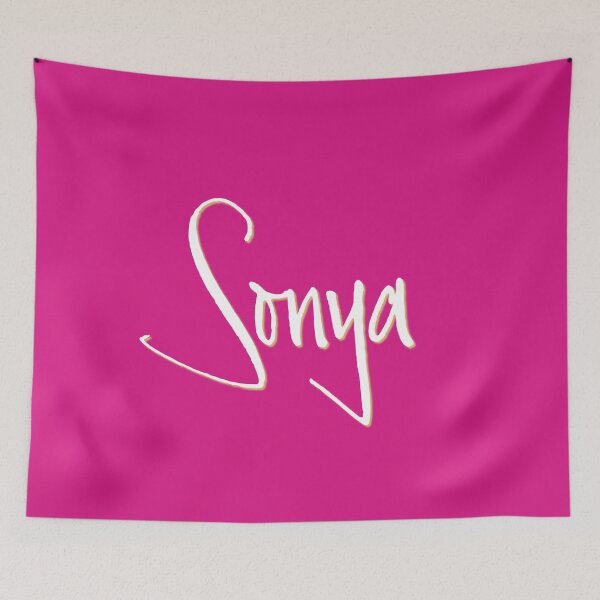 Item preview, SONYA personalized type design designed and sold by CharlottePlaceArt.