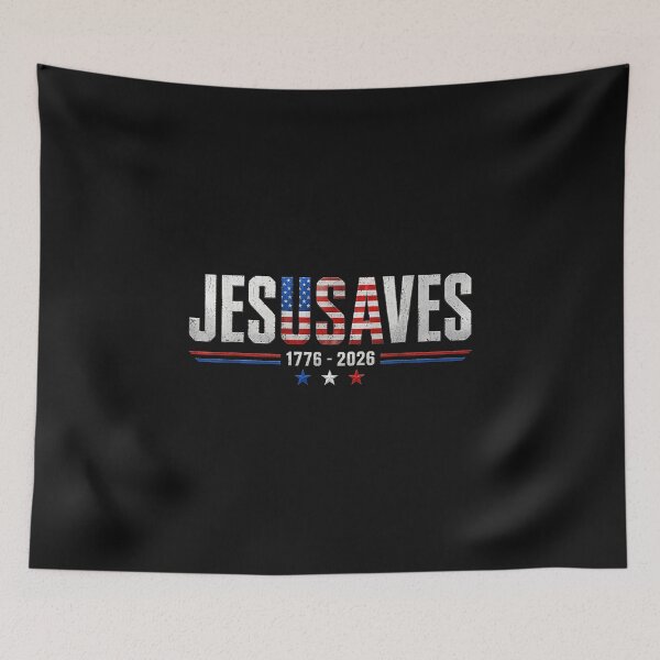 Item preview, Jesus Saves 1776 2026 USA 250th Anniverary 4th of July designed and sold by MatildaEllery.