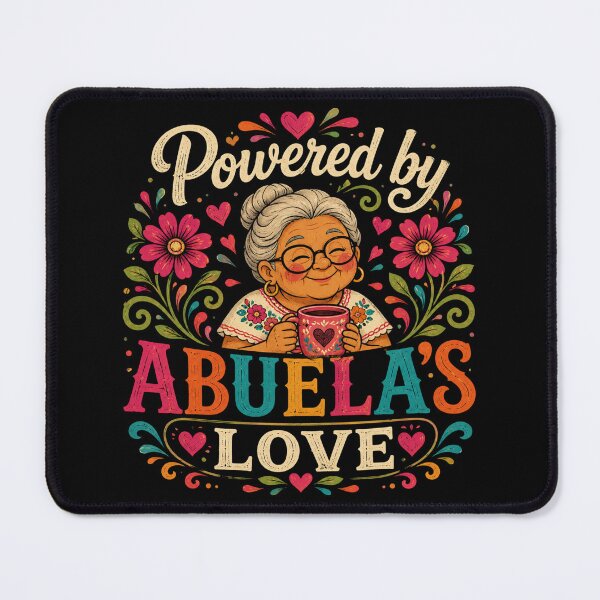 Item preview, Powered by Abuela's Love | Cute Hispanic Grandma Floral Folk Art Design designed and sold by RJACreative.