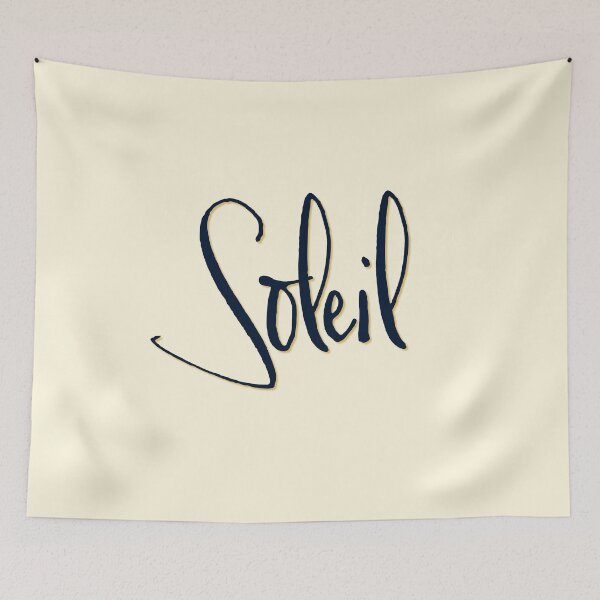 Item preview, SOLEIL personalized type design designed and sold by CharlottePlaceArt.