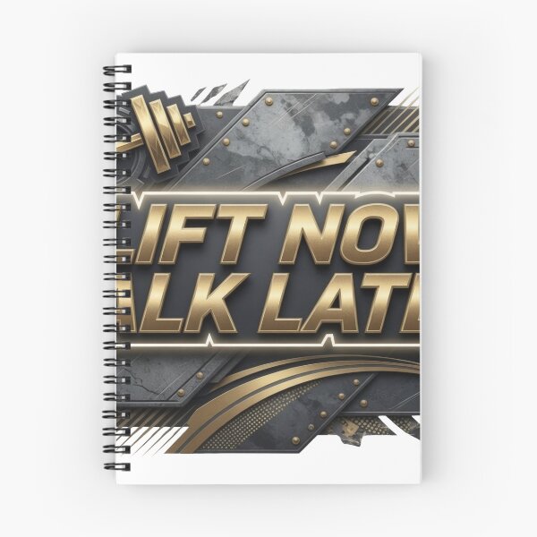 Item preview, Catchy Colorful LIFT NOW TALK LATER designed and sold by dazzlemakers.