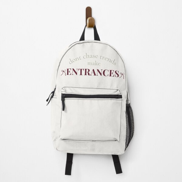 Item preview, Don't Chase Trends Make Entrances | Sage Green & Burgundy Typography designed and sold by Sparkle First Co..