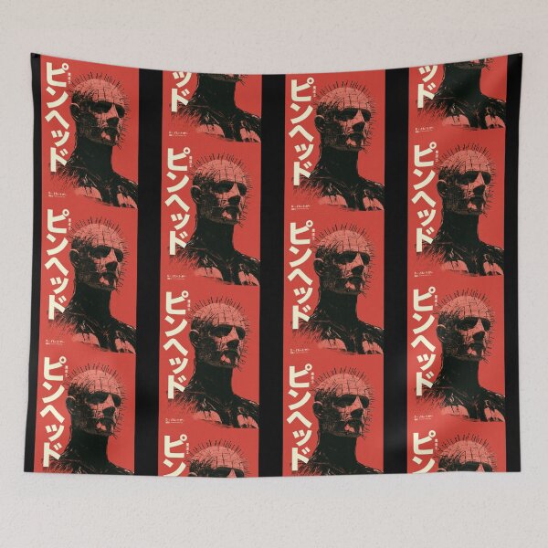 Item preview, Hellraiser Pinhead Duotone Red designed and sold by Salabarriad.