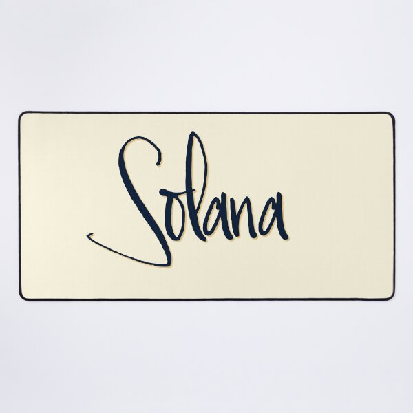 Item preview, SOLANA personalized type design designed and sold by CharlottePlaceArt.