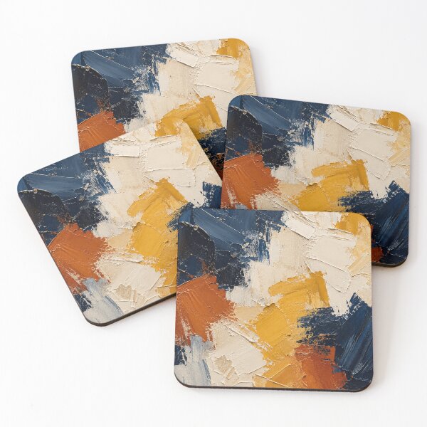 Item preview, Abstract Oil Canvas Heavy Texture designed and sold by teemix.