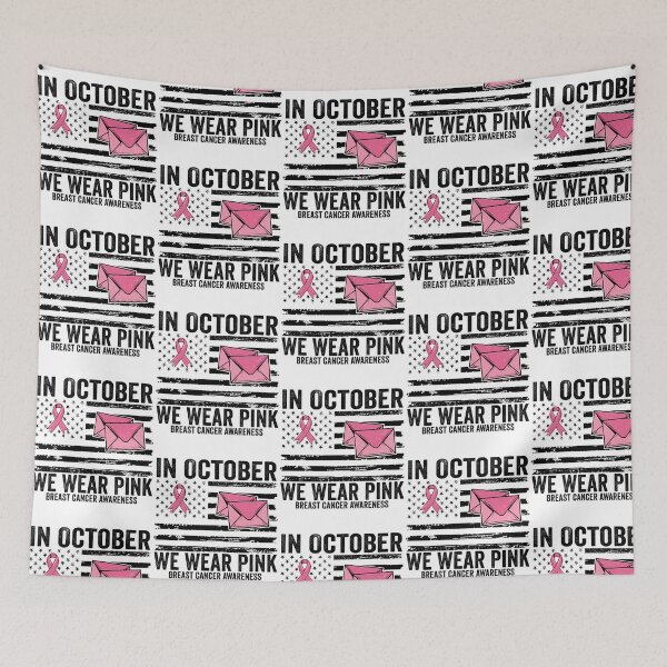 Item preview, In October We Wear Pink Breast Cancer Awareness designed and sold by TheDadShopCoz.