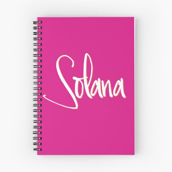 Item preview, SOLANA personalized type design designed and sold by CharlottePlaceArt.