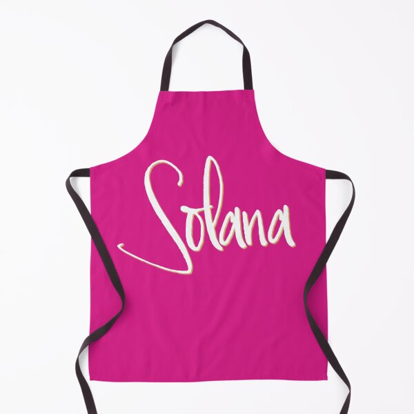 Item preview, SOLANA personalized type design designed and sold by CharlottePlaceArt.
