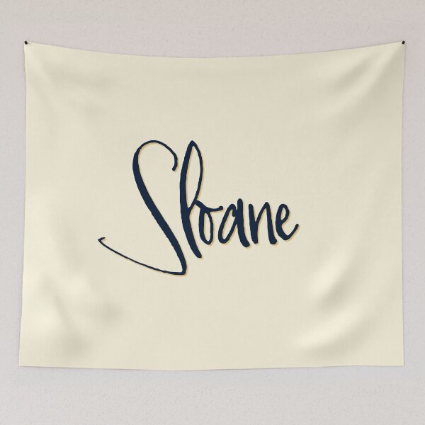 Item preview, SLOANE personalized type design designed and sold by CharlottePlaceArt.