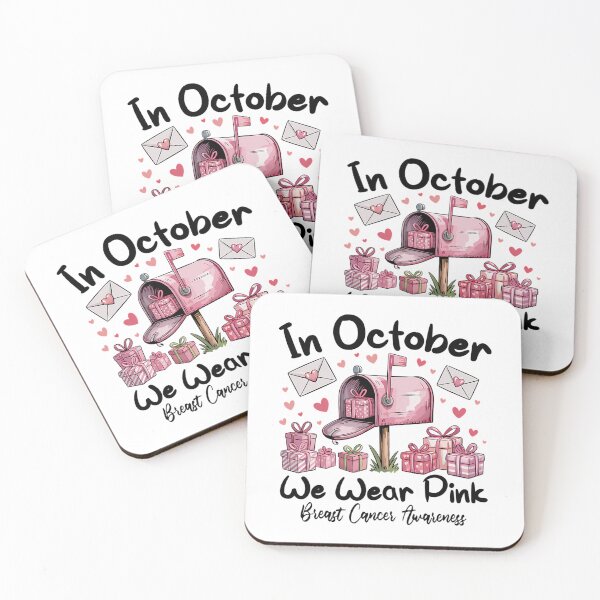 Item preview, In October We Wear Pink Breast Cancer Awareness  designed and sold by TheDadShopCoz.