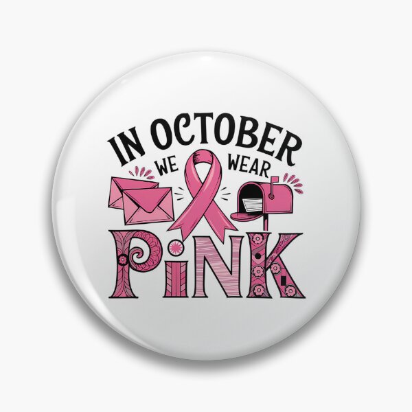Item preview, In October We Wear Pink Breast Cancer Awareness  designed and sold by TheDadShopCoz.