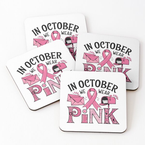Item preview, In October We Wear Pink Breast Cancer Awareness  designed and sold by TheDadShopCoz.
