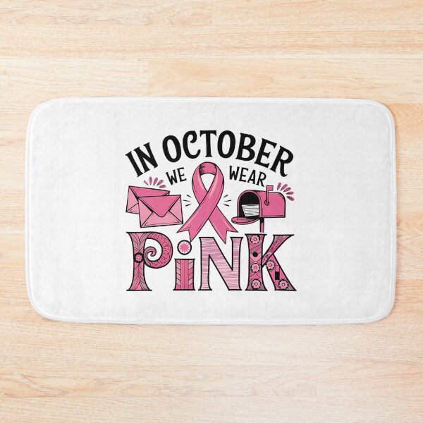 Item preview, In October We Wear Pink Breast Cancer Awareness  designed and sold by TheDadShopCoz.