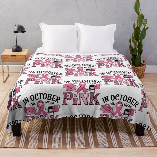 Item preview, In October We Wear Pink Breast Cancer Awareness designed and sold by TheDadShopCoz.