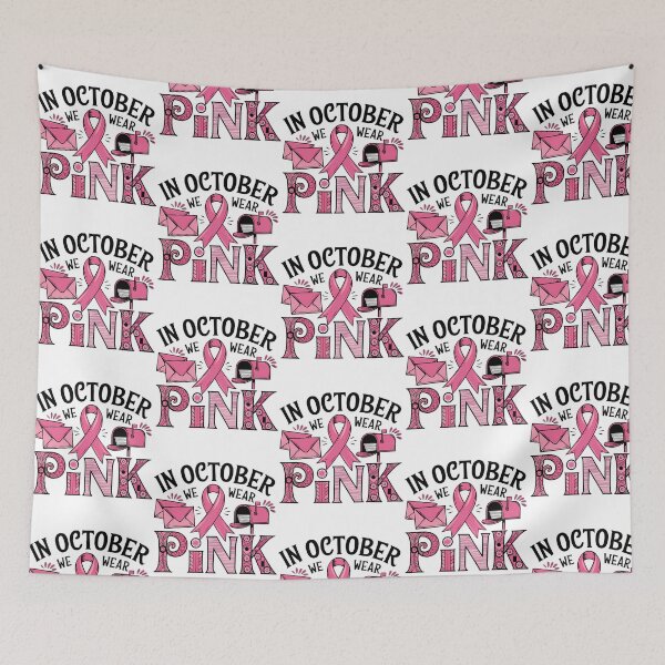 Item preview, In October We Wear Pink Breast Cancer Awareness  designed and sold by TheDadShopCoz.