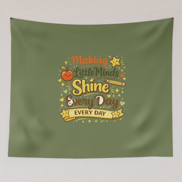 Item preview, Teacher Appreciation Inspirational Typography, Cute Classroom Quote designed and sold by Right-UR.