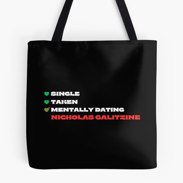 Item preview, Mentally Dating Nicholas Galitzine - White Fonts designed and sold by dayelin-hoey.