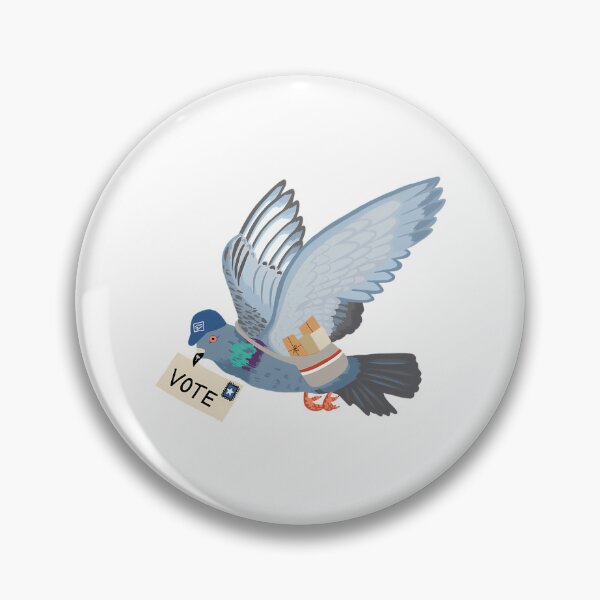 Item preview, Mail Carrier Pigeon - Vote designed and sold by TheDadShopCoz.