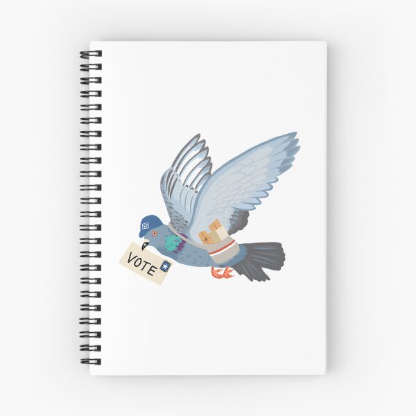 Item preview, Mail Carrier Pigeon - Vote designed and sold by TheDadShopCoz.