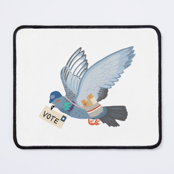 Item preview, Mail Carrier Pigeon - Vote designed and sold by TheDadShopCoz.