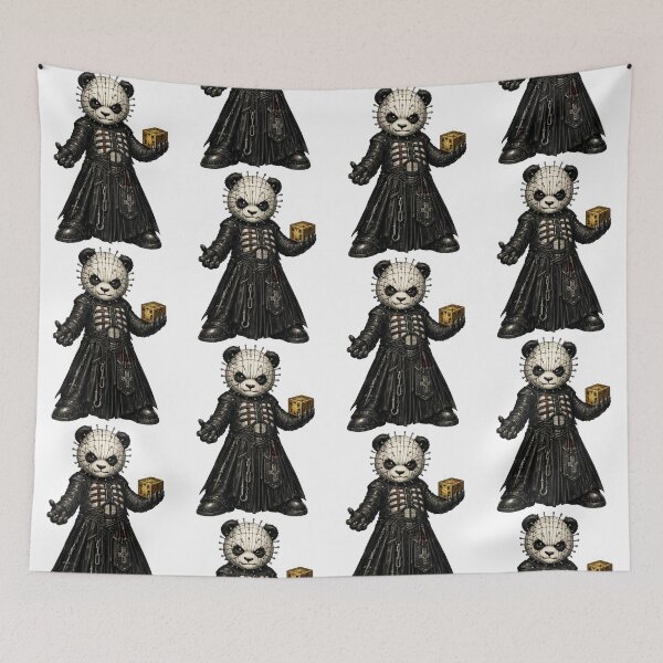 Item preview, Hellraiser Panda Pinhead designed and sold by Salabarriad.